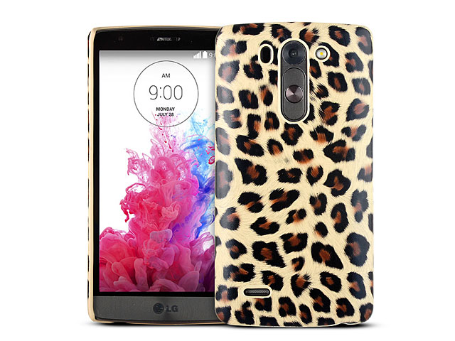 LG G3 S Leopard Stripe Back Case