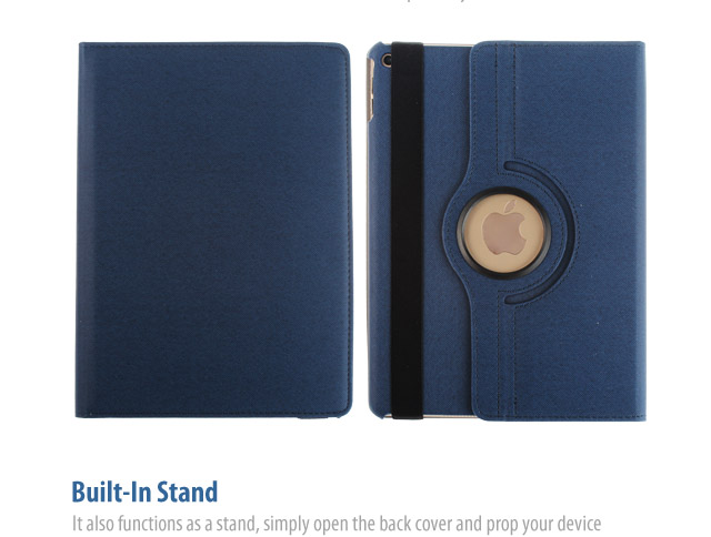 iPad Air 2 Rotate Stand Fabric Case