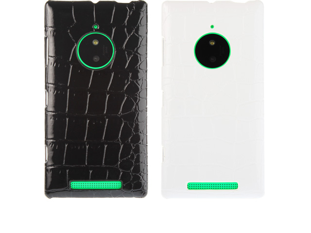 Nokia Lumia 830 LTE Crocodile Leather Back Case