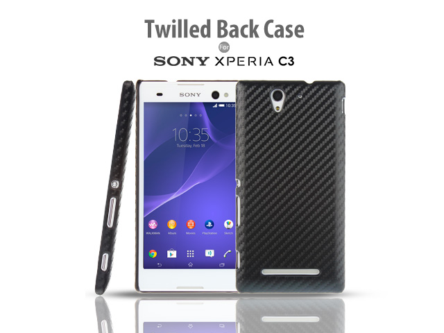 Sony Xperia C3 Twilled Back Case