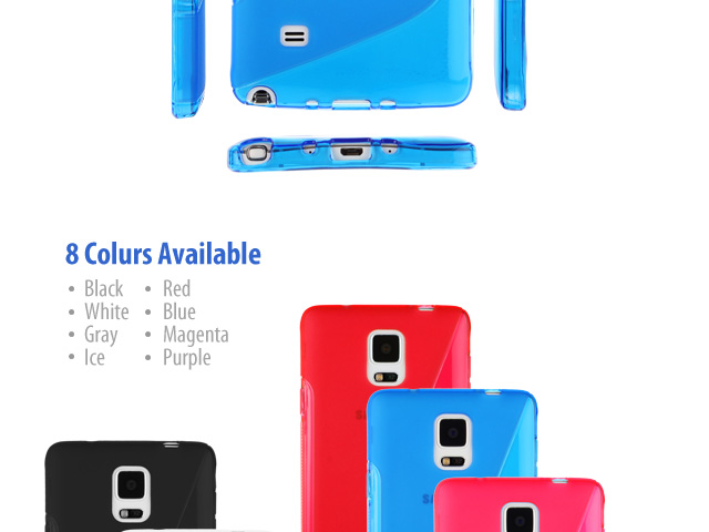 Samsung Galaxy Note 4 Wave Plastic Back Case