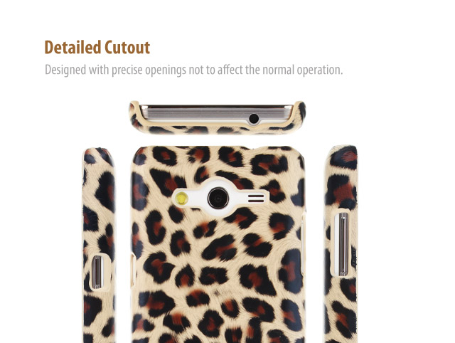 Samsung Galaxy Core 2 Leopard Skin Back Case