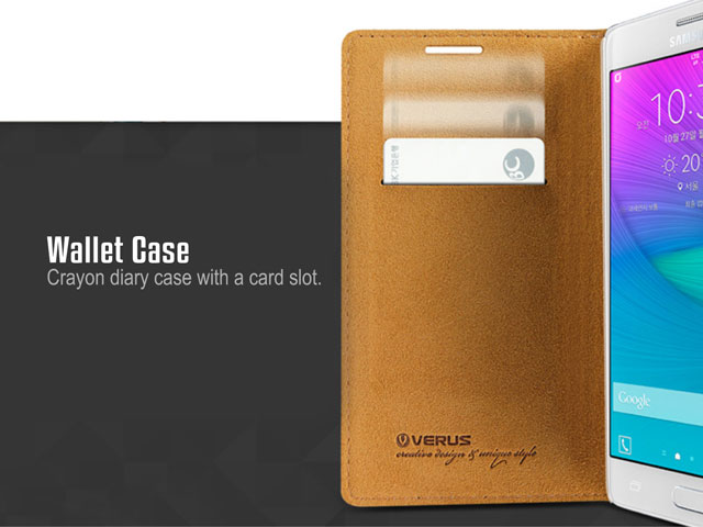 Verus Crayon Diary Case for Samsung Galaxy Note Edge