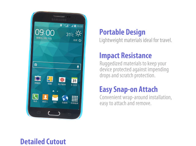 Samsung Galaxy Core Max Duos SIM Rubberized Back Hard Case