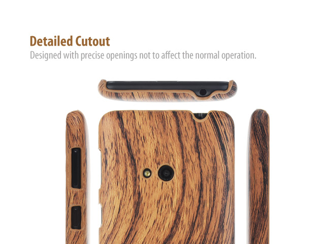 Nokia Lumia 625 Woody Patterned Back Case
