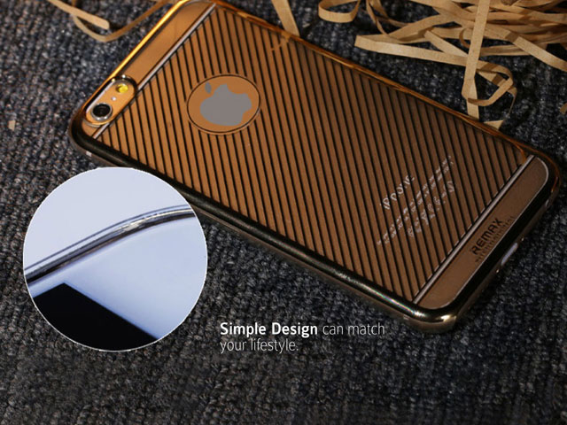 REMAX iPhone 6 Electro Plating Transparent PC Case