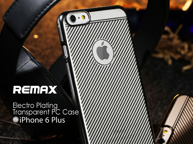 REMAX iPhone 6 Plus Electro Plating Transparent PC Case