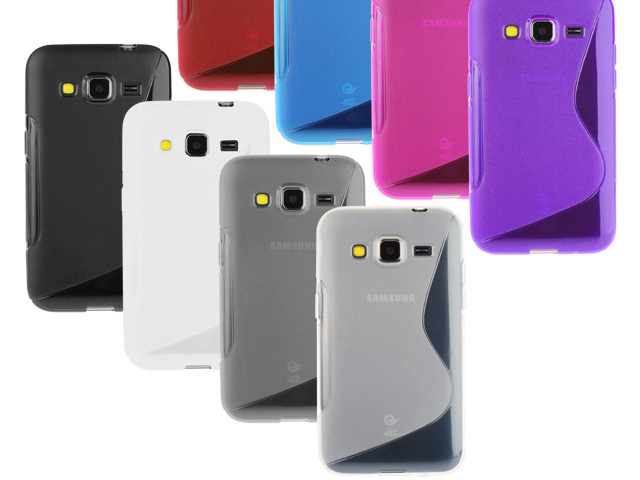 Samsung Galaxy Core Prime Wave Plastic Back Case
