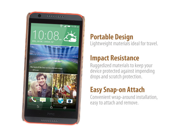 HTC Desire 820 Woody Patterned Back Case