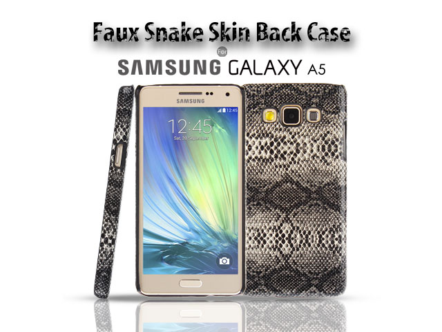 Samsung Galaxy A5 Faux Snake Skin Back Case