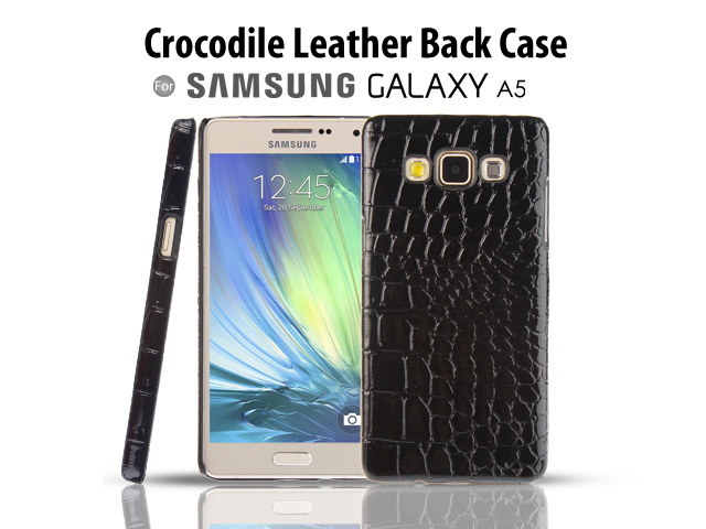 Samsung Galaxy A5 Crocodile Leather Back Case
