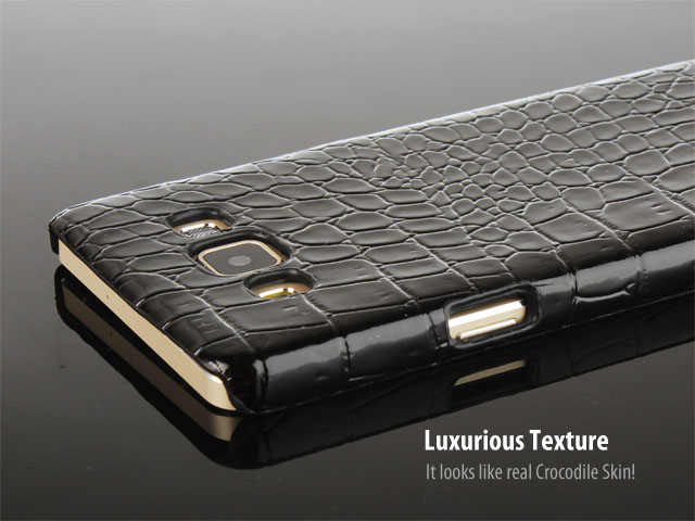 Samsung Galaxy A5 Crocodile Leather Back Case