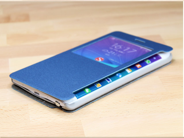 Bright Flip View Case for Samsung Galaxy Note Edge