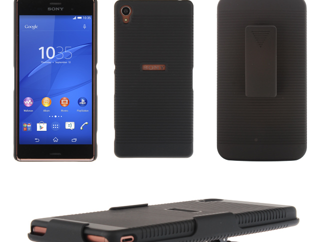 Sony Xperia Z3 Protective Case with Holster