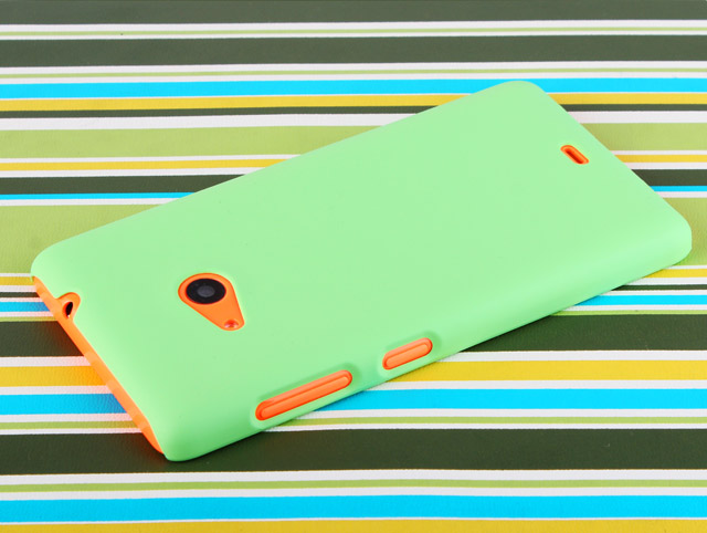 Microsoft Lumia 535 Dual SIM Rubberized Back Hard Case