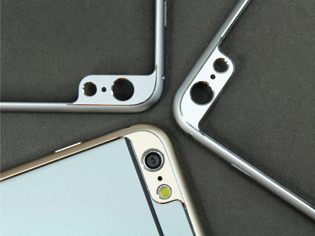 Luxury Camera Design Metal Bumper for iPhone 6 / 6s