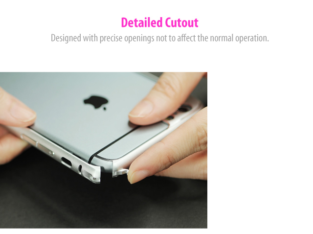 Luxury Camera Design Metal Bumper for iPhone 6 / 6s