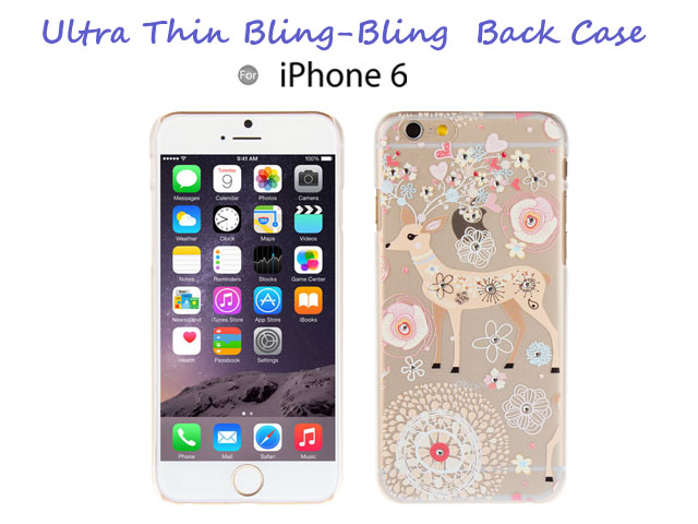 iPhone 6 / 6s Ultra Thin Bling-Bling Back Case