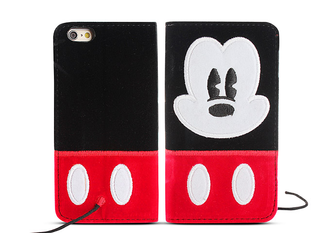 iPhone 6 / 6s Disney - Mickey Mouse Plush Folio Case