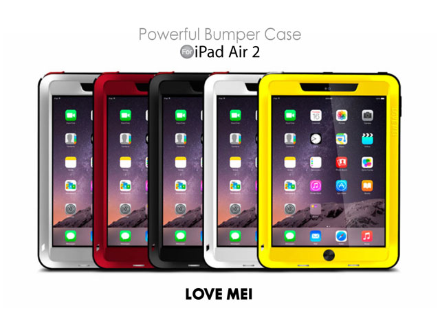 LOVE MEI iPad Air 2 Powerful Bumper Case