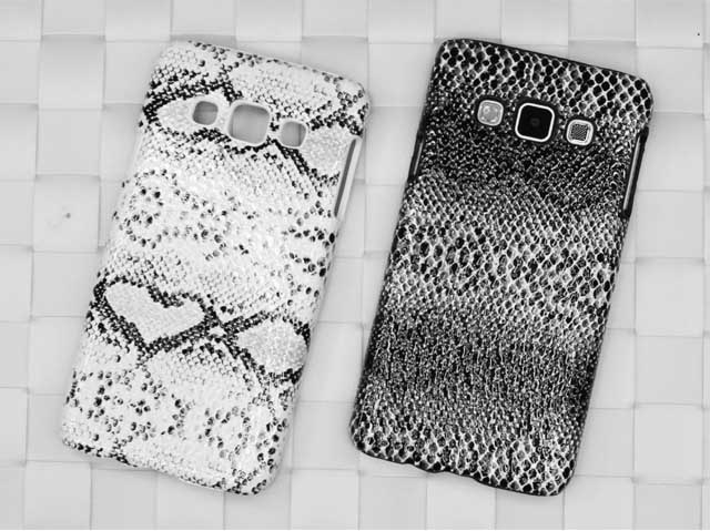 Samsung Galaxy A3 Faux Snake Skin Back Case