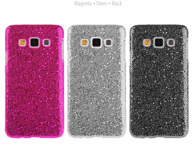 Samsung Galaxy A3 Glitter Plactic Hard Case