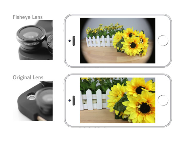 iPhone 5/5s 4-in-1 Lens Case