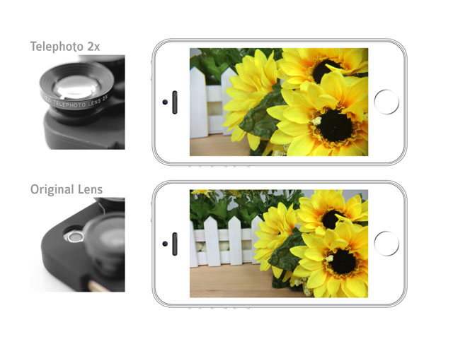 iPhone 5/5s 4-in-1 Lens Case