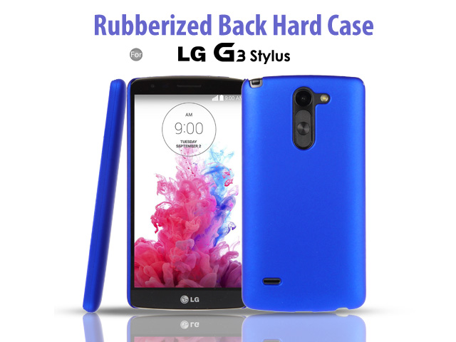 LG G3 Stylus Rubberized Back Hard Case