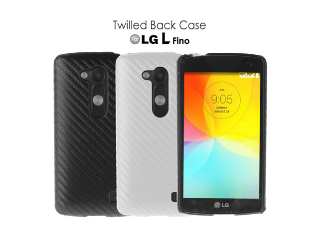 LG L Fino Twilled Back Case