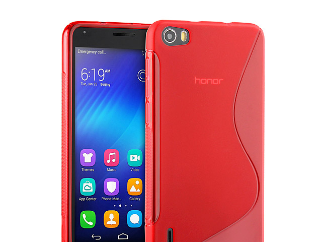 Huawei Honor 6 Wave Plastic Back Case