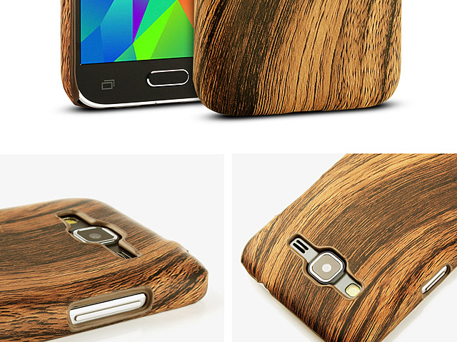 Samsung Galaxy Core Prime Woody Patterned Back Case