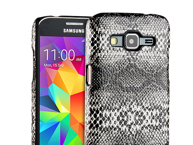 Samsung Galaxy Core Prime Faux Snake Skin Back Case