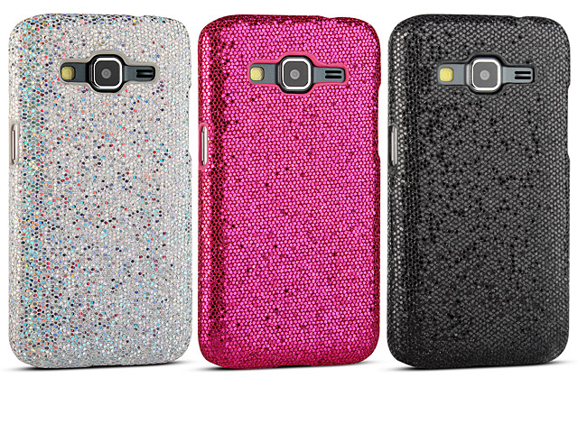 Samsung Galaxy Core Prime Glitter Plastic Hard Case