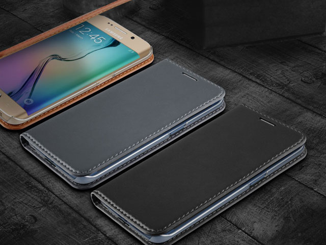 Verus Crayon Diary Leather Case for Samsung Galaxy S6 edge