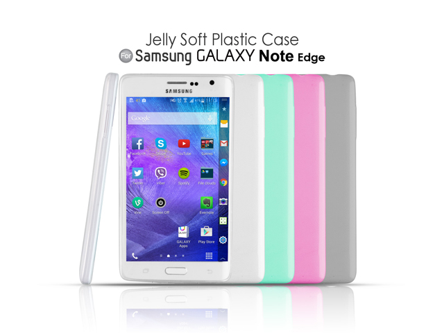 Samsung Galaxy Note Edge Jelly Soft Plastic Case