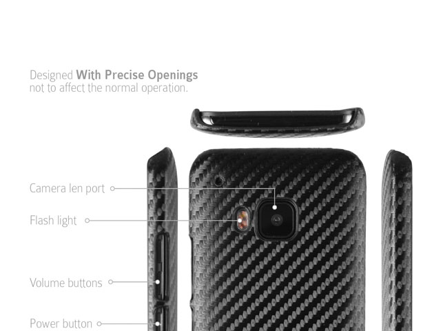 HTC One M9 Twilled Back Case