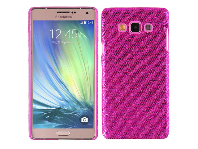 Samsung Galaxy A7 Glitter Plastic Hard Case