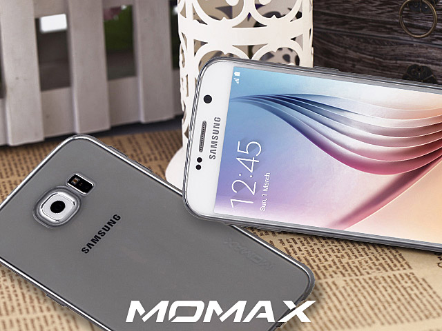 Momax Ultra Thin - Clear Twist Soft Case for Samsung Galaxy S6 edge
