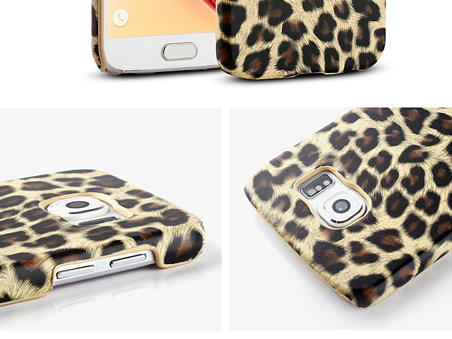 Samsung Galaxy S6 Leopard Stripe Back Case