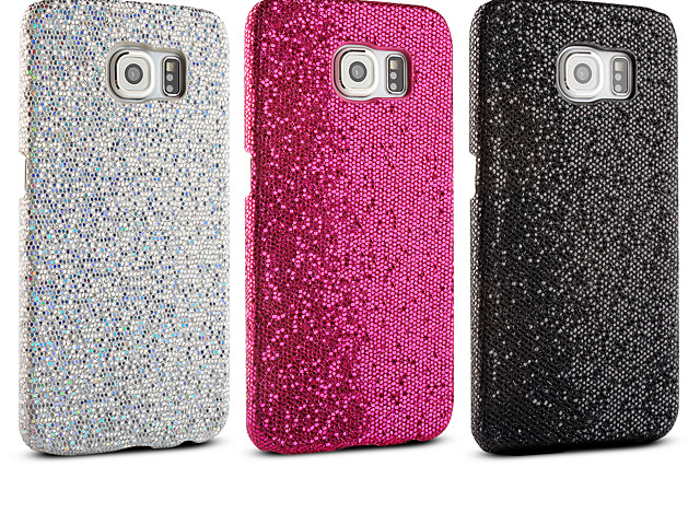 Samsung Galaxy S6 Glitter Plastic Hard Case