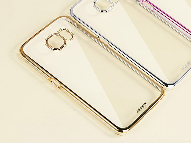 REMAX Samsung Galaxy S6 Clear Electroplating Transparent PC Case
