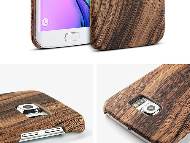 Samsung Galaxy S6 edge Woody Patterned Back Case