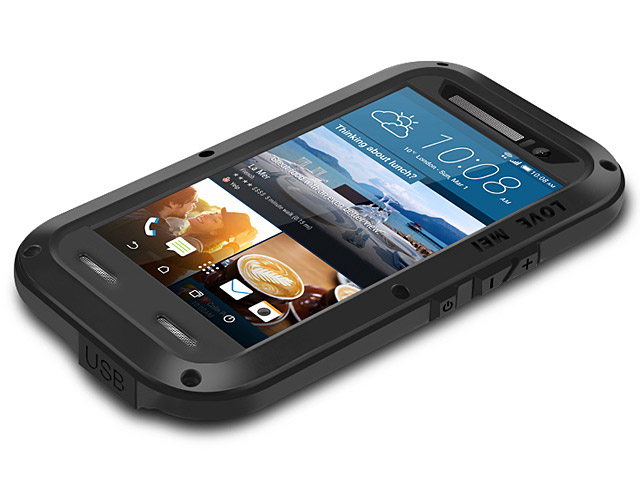 LOVE MEI HTC One M9 Powerful Bumper Case