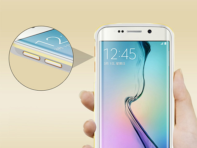 LOVE MEI Samsung Galaxy S6 edge Curved Metal Bumper