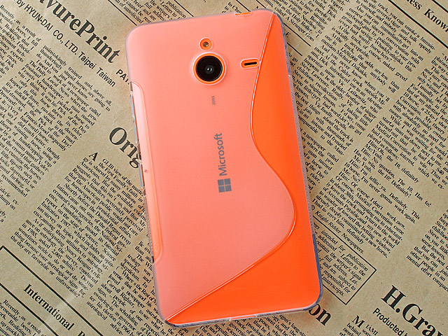 Microsoft Lumia 640 XL Wave Plastic Back Case