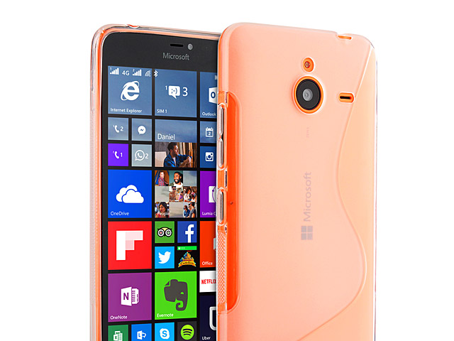 Microsoft Lumia 640 XL Wave Plastic Back Case