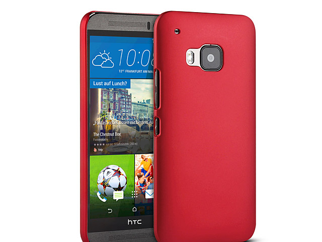 HTC One M9 Rubberized Back Hard Case