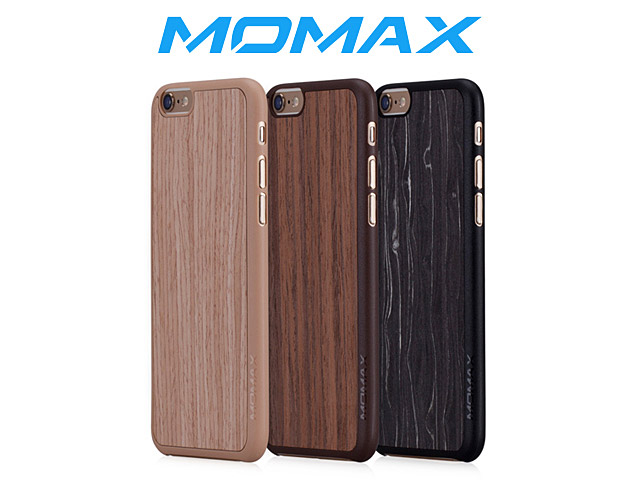 Momax Feel & Touch Wood Grain Case for iPhone 6 / 6s