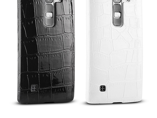 LG Spirit Crocodile Leather Back Case